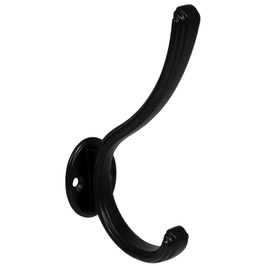Gancio Appendiabiti Moderno W024 124 mm - Nero