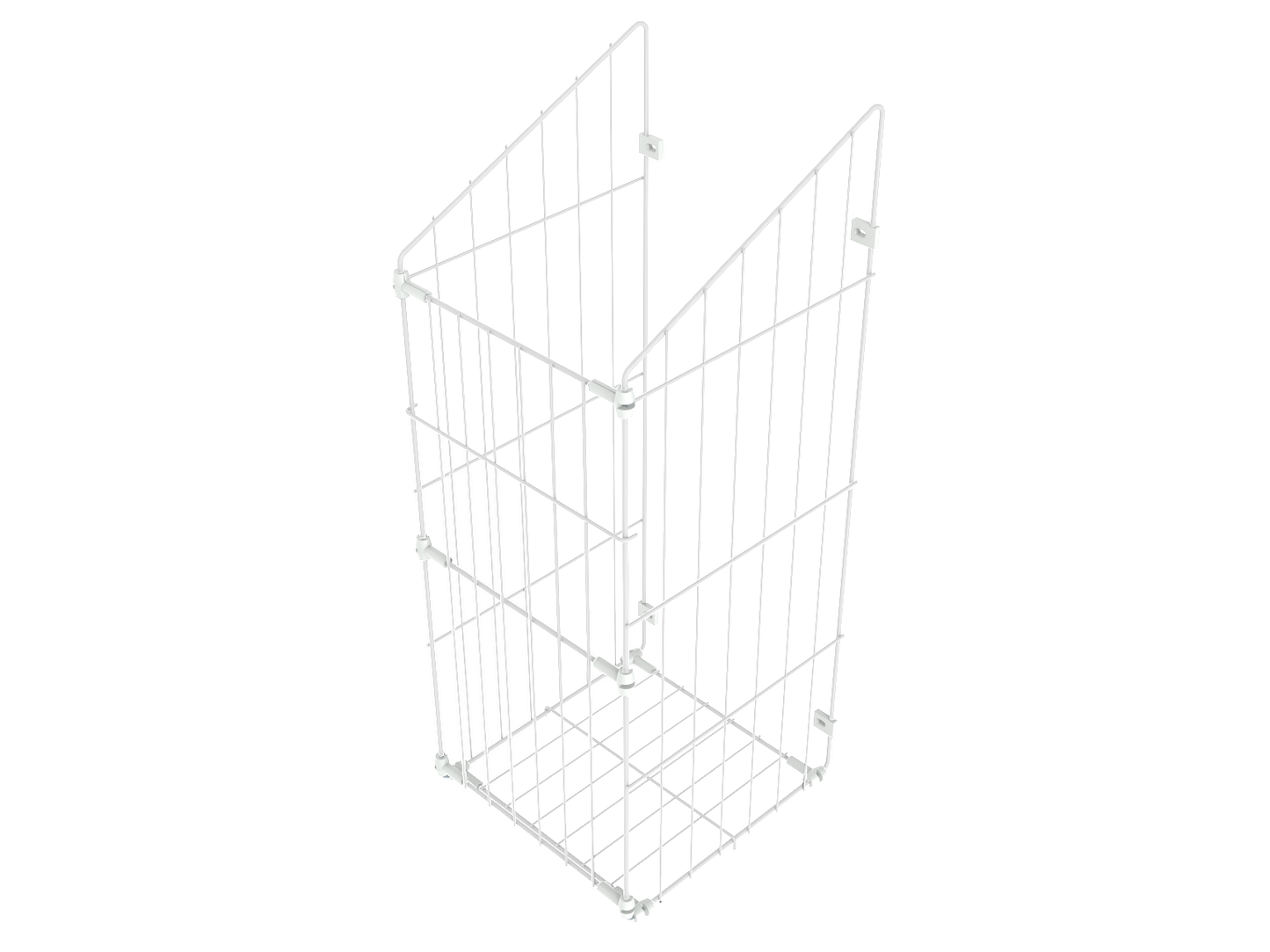 Cesto portabiancheria 30cm - Bianco