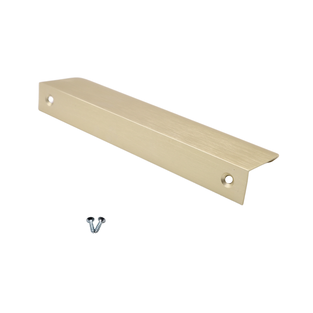 Maniglia per Mobili a profilo tondo Oro Opaco - 128mm (Lunghezze totali 148mm)