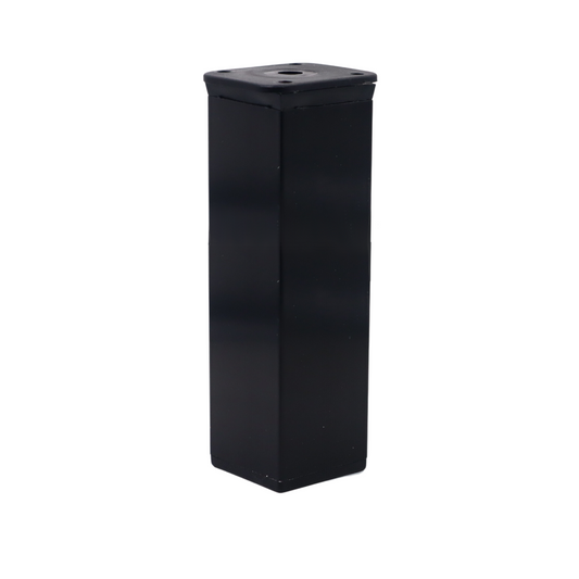 Piedini per Mobili regolabili 40x40mm - Altezza 150mm - Nero