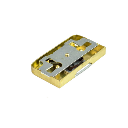 Serratura per mobili 35x60mm - Oro