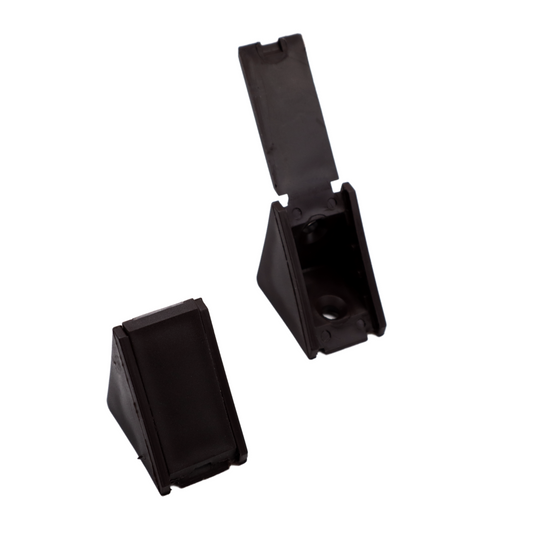 Supporti per mensole - Nero (200 pz)