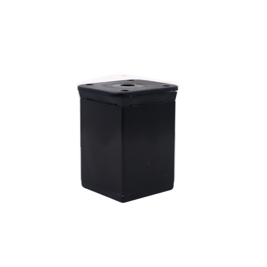Piedini per Mobili regolabili 40x40mm - Altezza 60mm - Nero