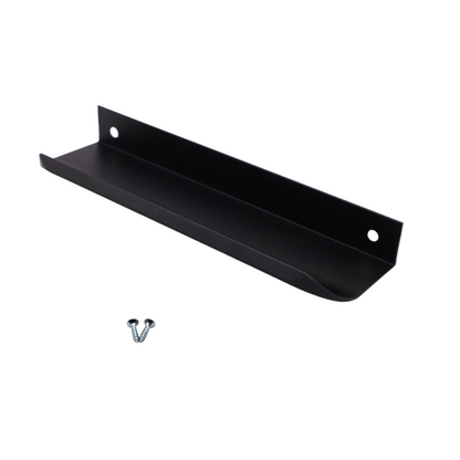 Maniglia per Mobili a profilo tondo Nero Opaco - 128mm (Lunghezze totali 148mm)