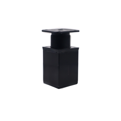 Piedini per Mobili regolabili 40x40mm - Altezza 60mm - Nero