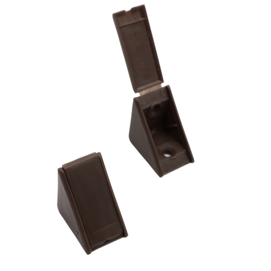 Supporti per mensole - Extra marrone scuro (100 pz)