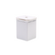 Piedini per Mobili regolabili 40x40mm - Altezza 60mm - Bianco – Furnica