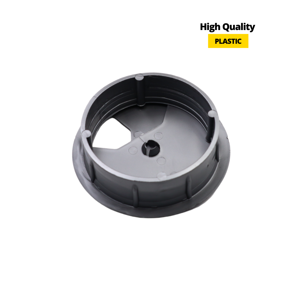 Passacavo in plastica per scrivania Ø60mm - Metallico