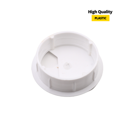 Passacavo in plastica per scrivania Ø60mm - Bianco