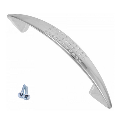 Maniglia per mobili L96mm - Cromo
