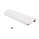 Maniglia per Mobili a profilo tondo Bianco - 128mm (Lunghezze totali 148mm)