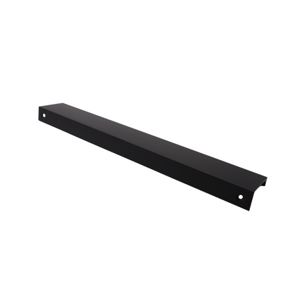 Maniglia per Mobili in Alluminio Nero - 256mm (Lunghezze totali 276mm)
