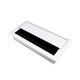 Passacavo rettangolare in alluminio 160x80mm - Argento – Furnica
