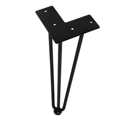 Piedini per Mobili 406mm - Nero opaco