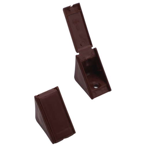 Supporti per mensole - Marrone scuro (200 pz)