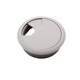Passacavo in plastica per scrivania Ø60mm - Grigio