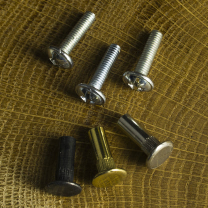 Maniglia in pelle arrotondato 96mm - 128mm (8) – Furnica