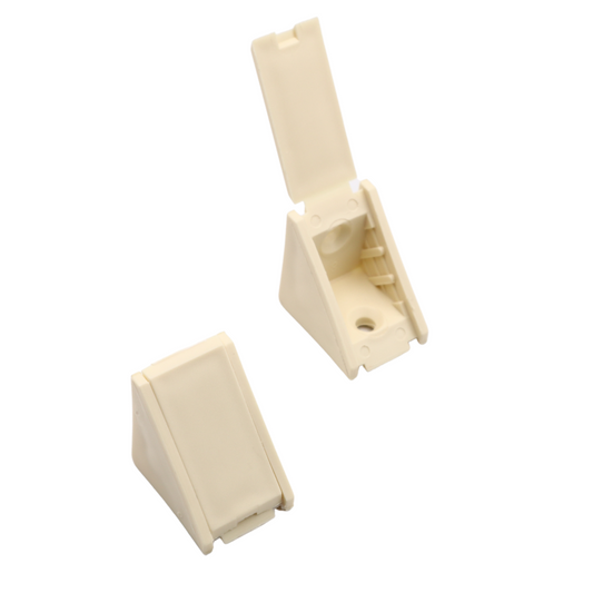 Supporti per mensole - Crema (500 pz)