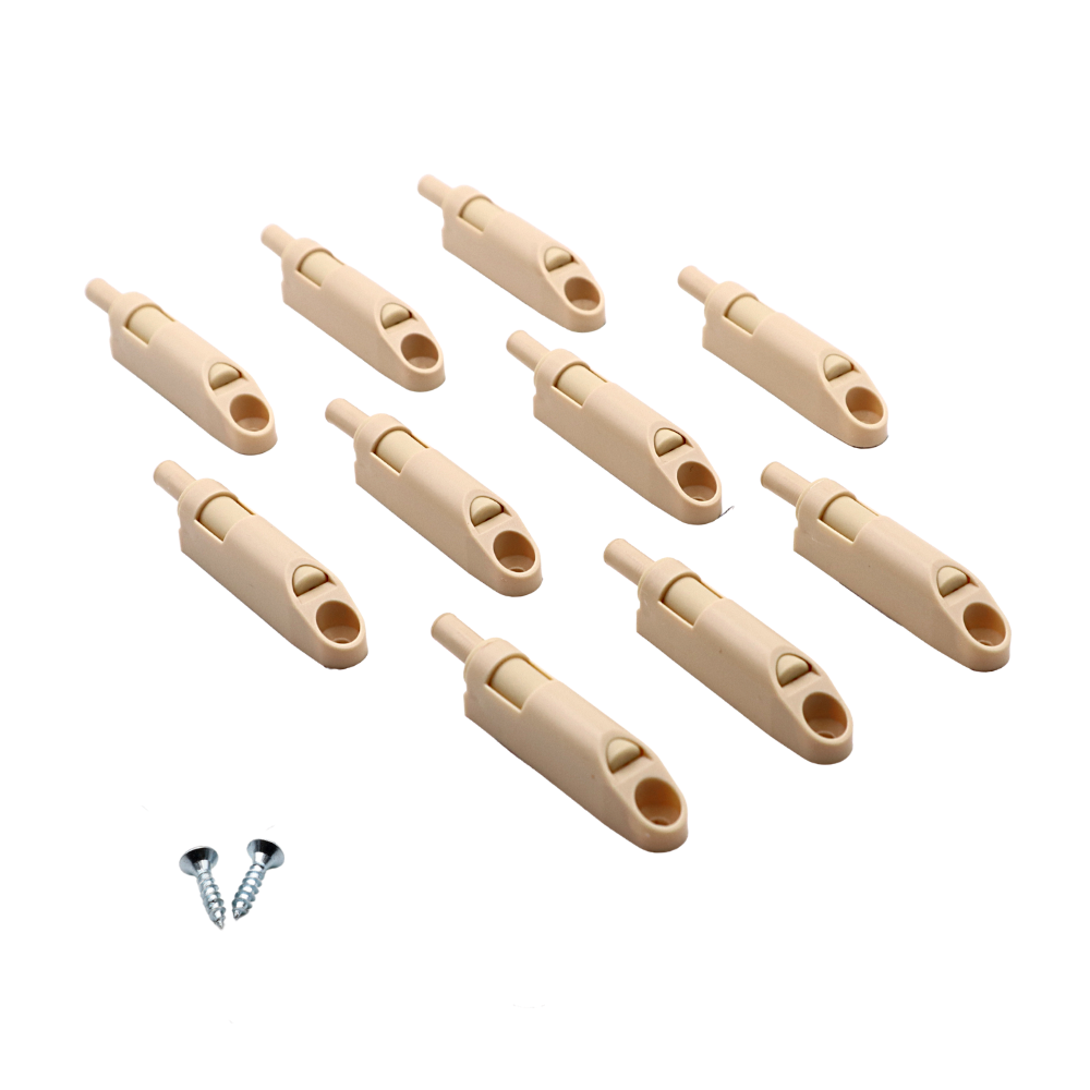 Push Pull per Ante Acero + adattatore (10 pezzi)