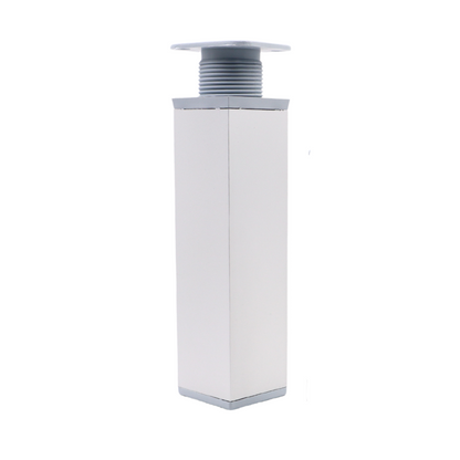 Piedini per Mobili regolabili 40x40mm - Altezza 150mm - Alluminio