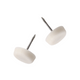 Scivoli in plastica con chiodo - Bianco - 50 pz – Furnica