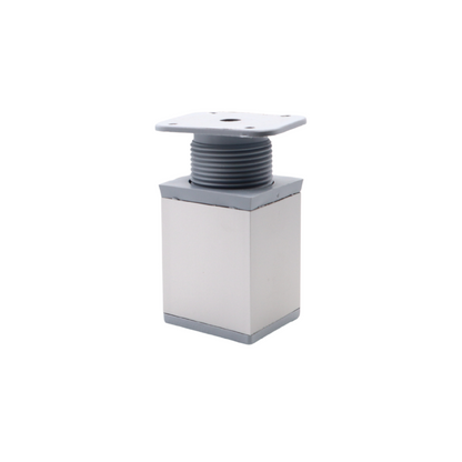 Piedini per Mobili regolabili 40x40mm - Altezza 60mm - Alluminio