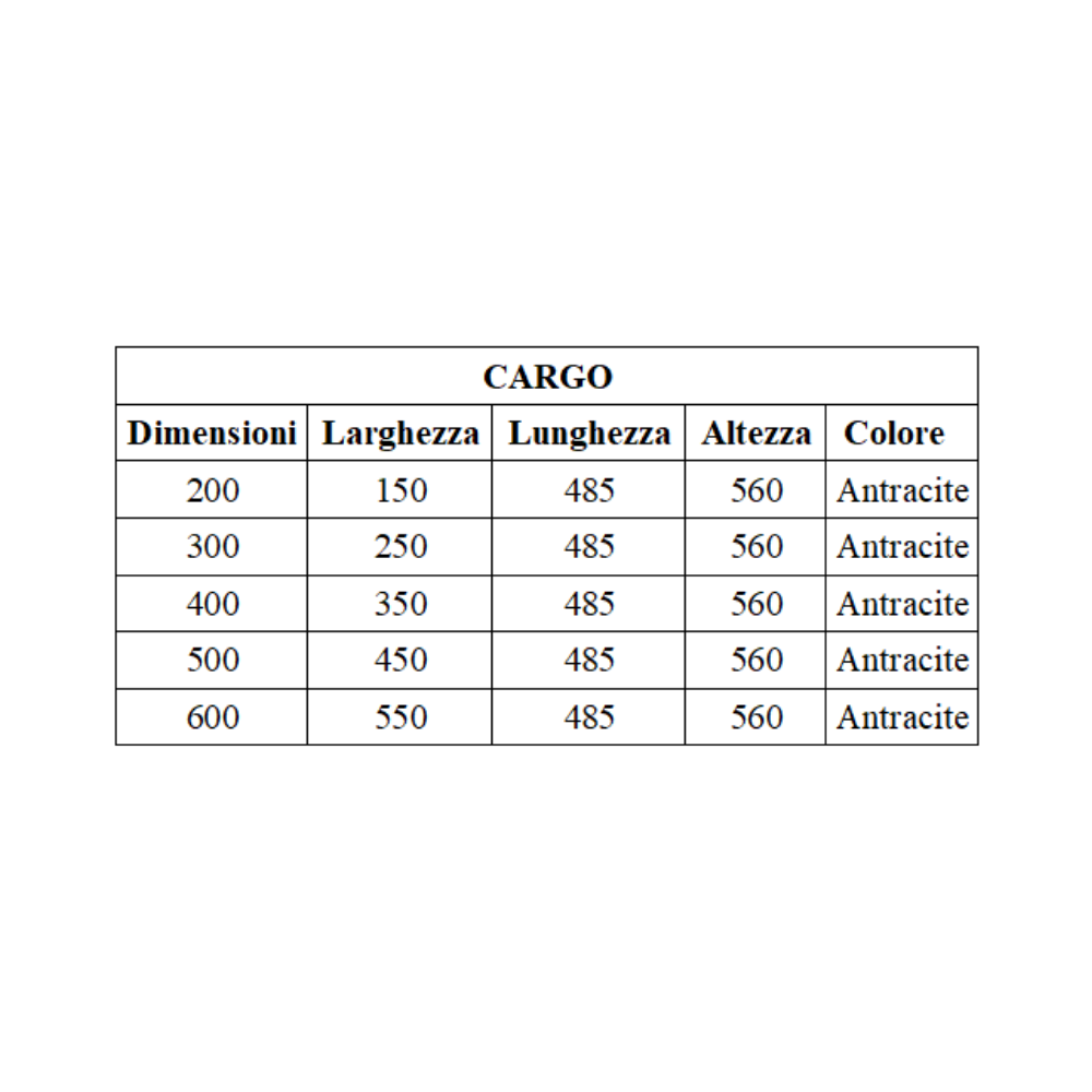 Cestello estraibilie per cucina 30cm - 2 ripiani - Antracite