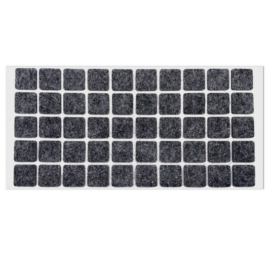 Feltrini adesivi per Mobili  20x20mm - Grigio