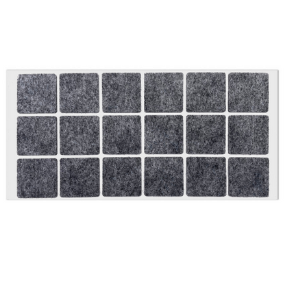 Feltrini adesivi per Mobili 35x35mm - Nero, Marrone, Bianco, Grigio