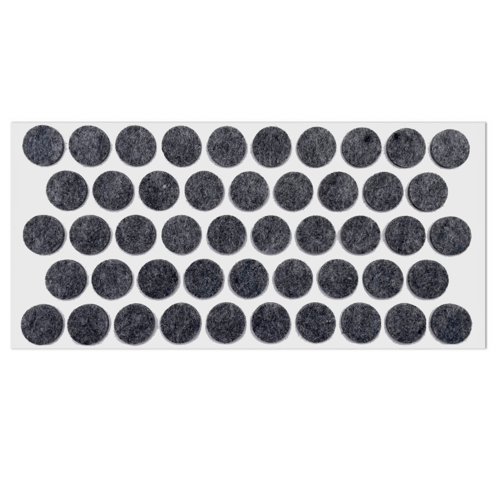 Feltrini adesivi per Mobili Ø20mm - Grigio