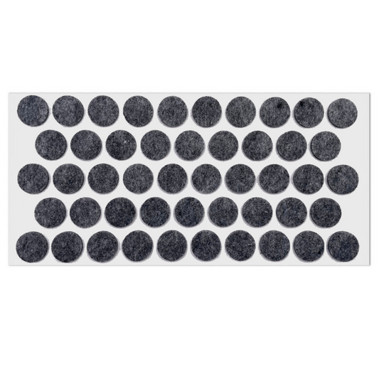 Feltrini adesivi per Mobili Ø20mm - Grigio