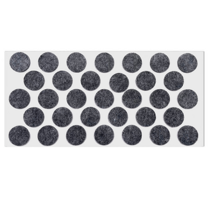 Feltrini adesivi per Mobili Ø24mm - Grigio