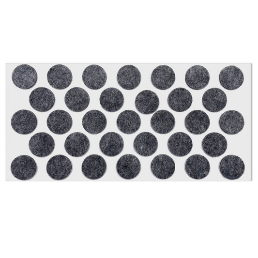 Feltrini adesivi per Mobili Ø24mm - Grigio