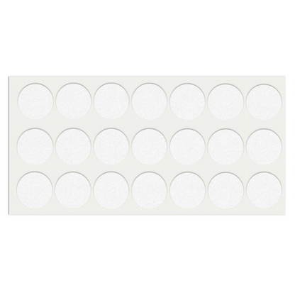 Feltrini adesivi per Mobili Ø30mm - Nero, Marrone, Bianco, Grigio