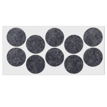 Feltrini adesivi per Mobili Ø45mm - Nero, Marrone, Bianco, Grigio