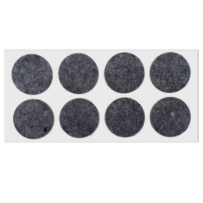 Feltrini adesivi per Mobili Ø50mm - Nero, Marrone, Bianco, Grigio