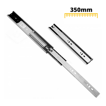 Guide per cassetti autoscaricamento 350mm - H45 (sinistra e destra)