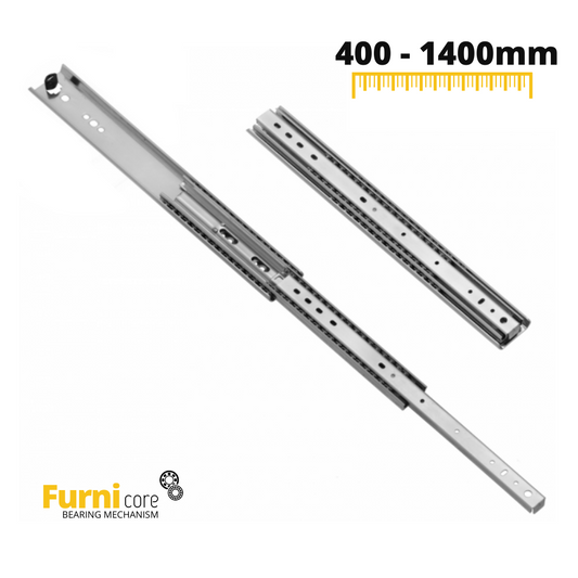 Guide per cassetti con cuscinetti a sfera (sinistra e destra), H53