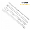 Guide scorrevoli per cassetti 450mm - Bianco