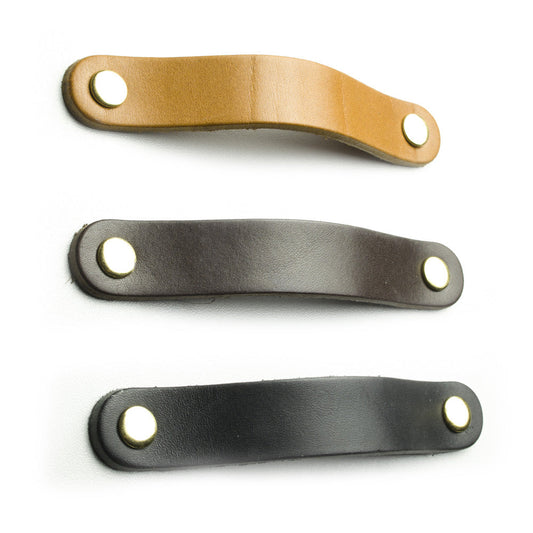 Maniglia in pelle arrotondato 96mm - 128mm