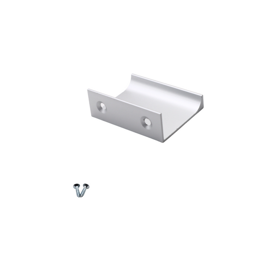 Maniglia per Mobili in Alluminio - 32mm (Lunghezze totali 52mm)