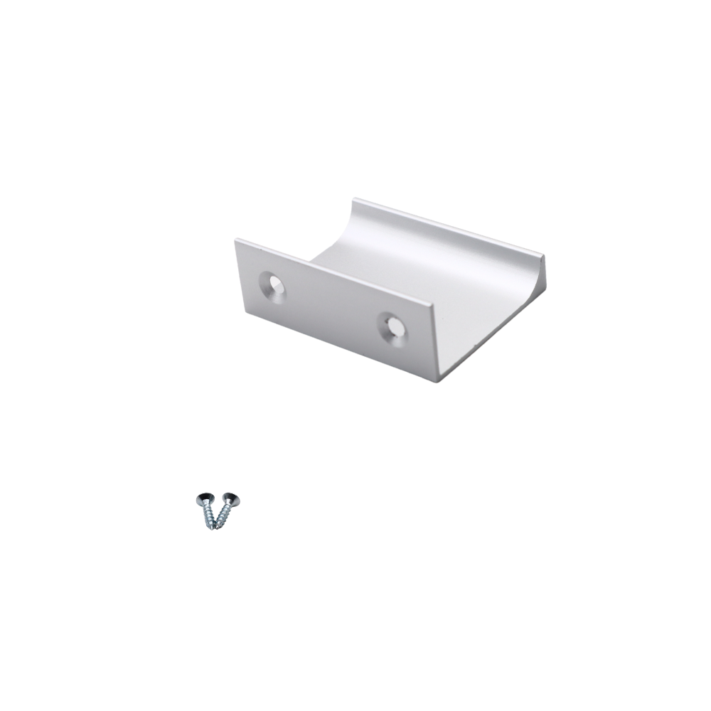 10 Maniglie Per Mobili In Alluminio - Lunghezza 164mm, Larghezza 10mm, Con Viti - Foto 11