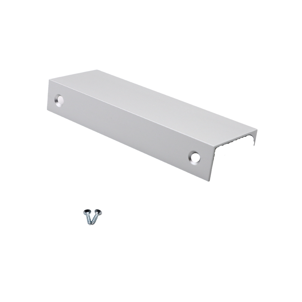 Maniglia per Mobili in Alluminio - 96mm (Lunghezze totali 116mm)