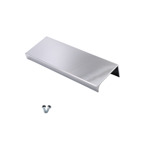 Maniglia per Mobili in Alluminio Cromo - 96mm (Lunghezze total 116mm)