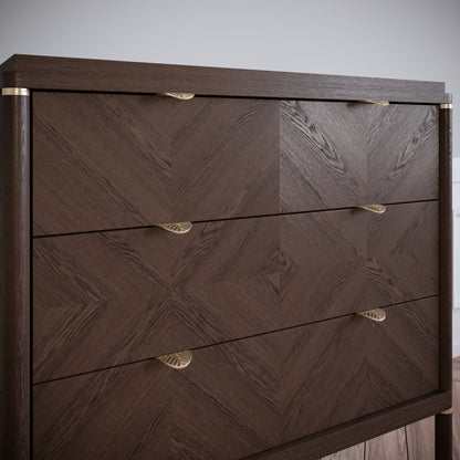 Maniglia per mobili LEAF Edge Pull 32mm (lunghezza totale 60mm) - Ottone Oro