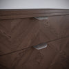 Maniglia per mobili LEAF Edge Pull 64mm (lunghezza totale 118mm) - Argento Opaco Perlato