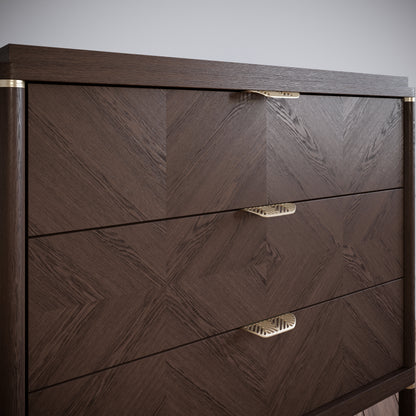 Maniglia per mobili LEAF Edge Pull 64mm (lunghezza totale 118mm) - Ottone Oro