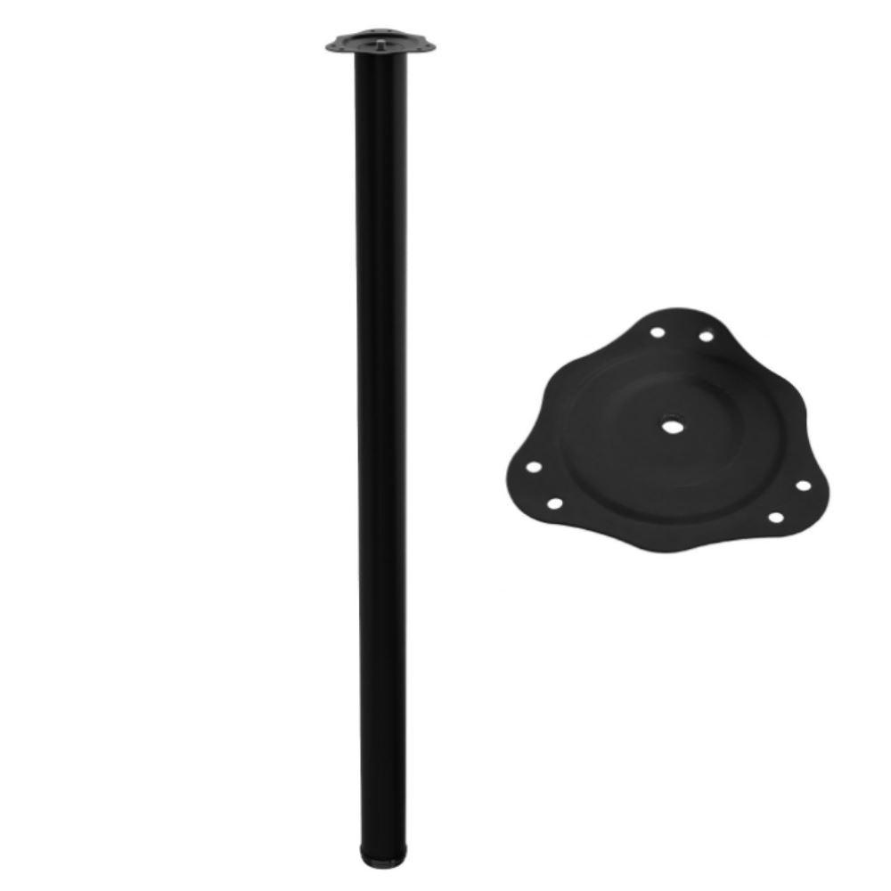 Kit supporti 355/s saguatti per 2 maniglioni, con 2 perni passanti, 4 supporti curvi in abs, finitura nero opaco Kit supporti 355/s saguatti per 2 maniglioni, con 2 perni passanti, 4 supporti curvi in abs, finitura nero opaco