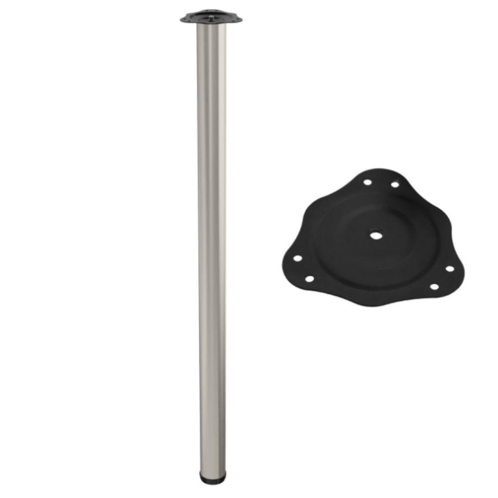 Piedini per Mobili 1100mm con acciaio Piastre di Fissaggio - Raso