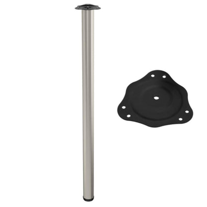 Piedini per Mobili 1100mm con acciaio Piastre di Fissaggio - Raso